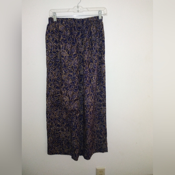 Expo wide leg pants elastic waist size 12 - Picture 3 of 9